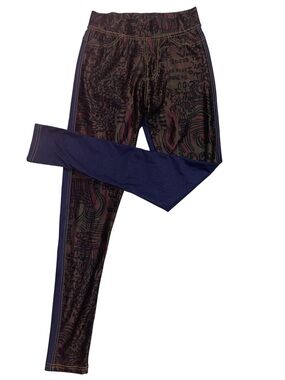 Baroque High Waisted Leggings with gaultier text/tattoo print Good condition